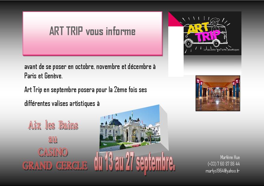 Exposition multi artiste CHallenge Artistique Rencontre artistiques les 13/14/ et 15 septembre de 14H à ....