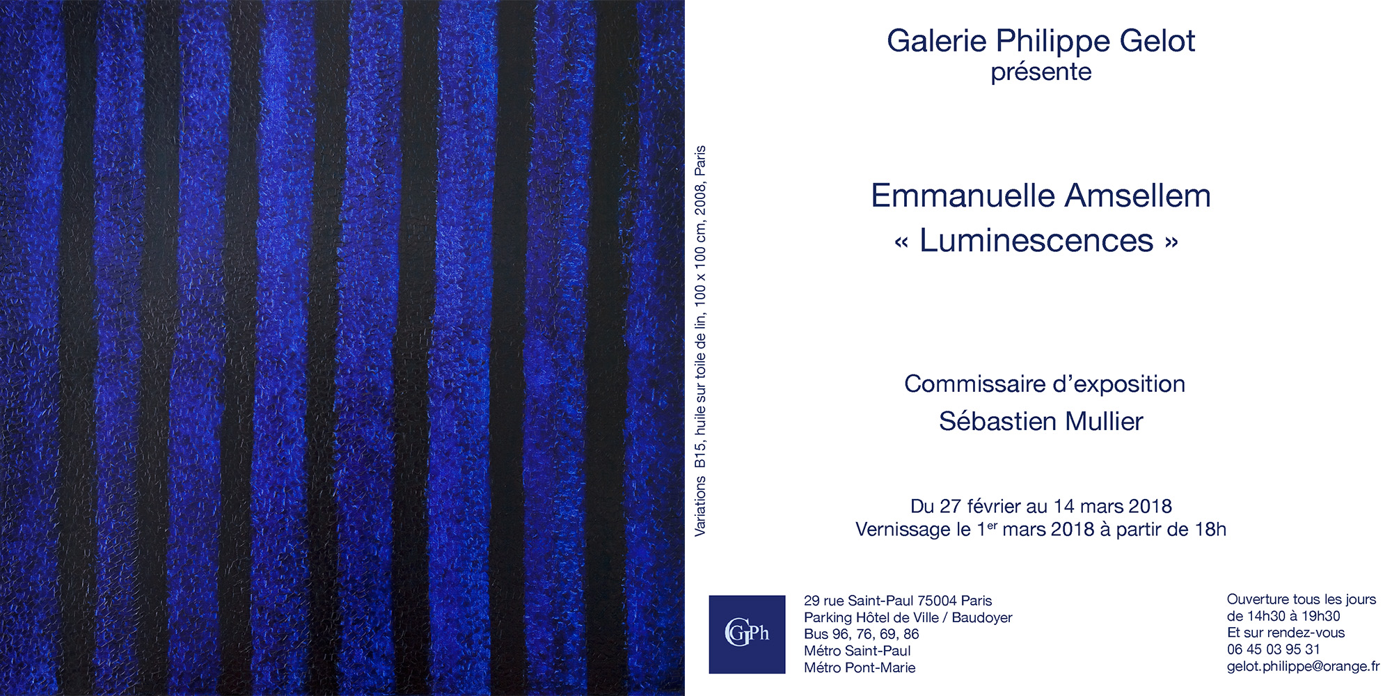 Luminescences d'Emmanuelle Amsellem