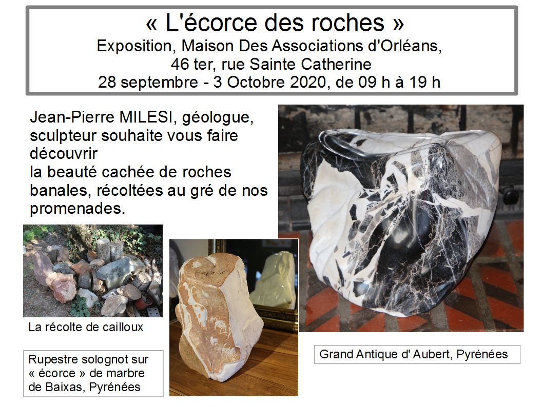 Exposition « L'écorce des roches »