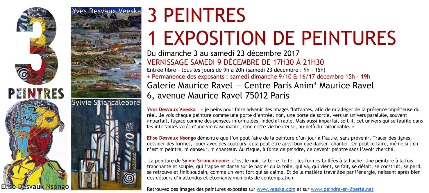 3 PEINTRES, 1 EXPOSITION