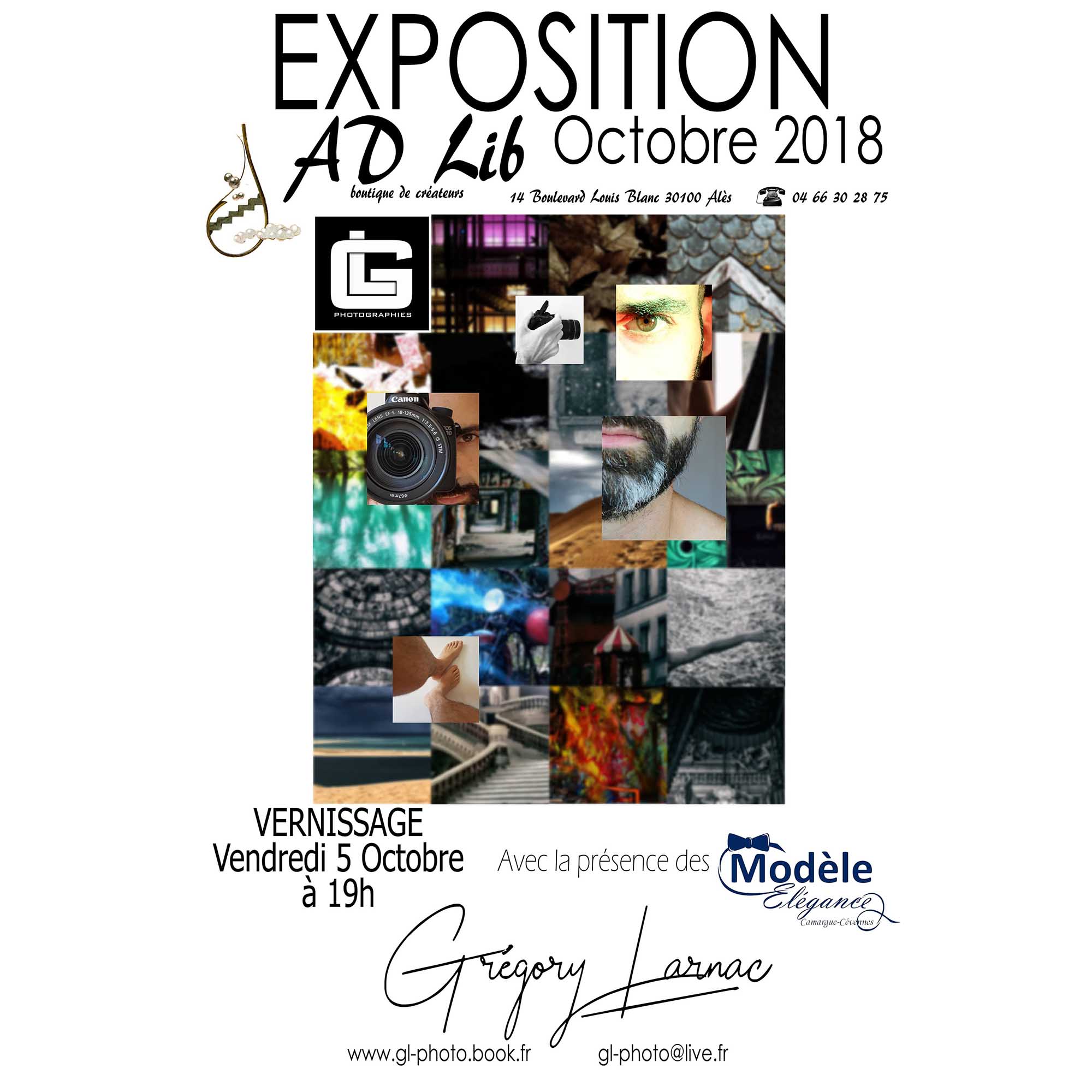 Exposition Photographique - Grégory Larnac - AD Lib ALES