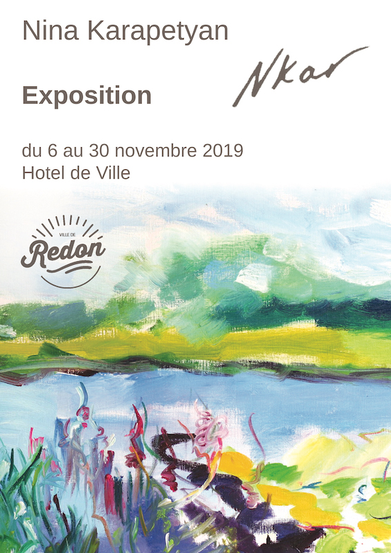 Exposition de Nina NKAR à l'Hotel de Ville de Redon