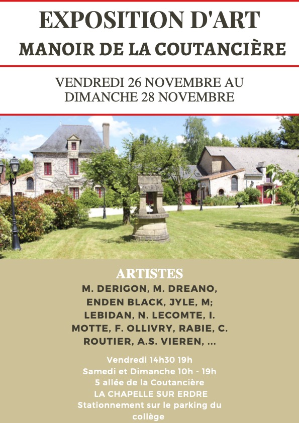 Exposition d'ART - Manoir de la Coutancière