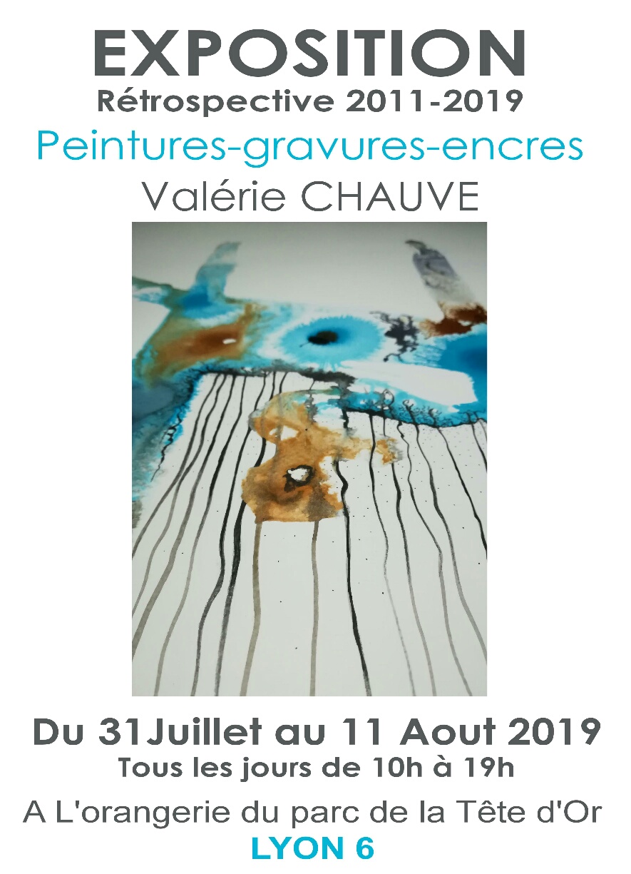 Exposition  "JE" rétrospective 2011-2019 de Valérie Chauve