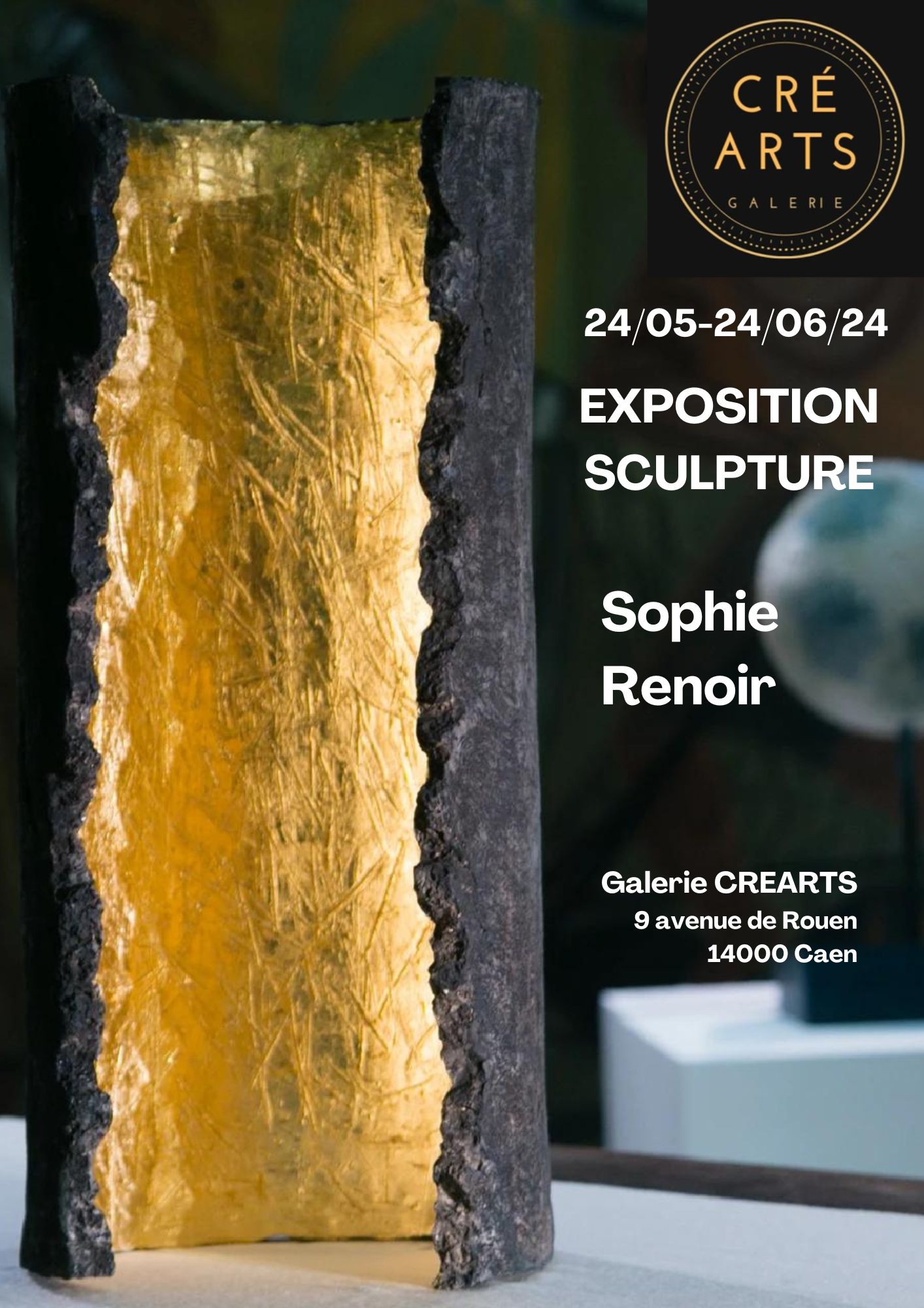 Exposition collective 24 mai-24 juin 2024 Galerie Crearts