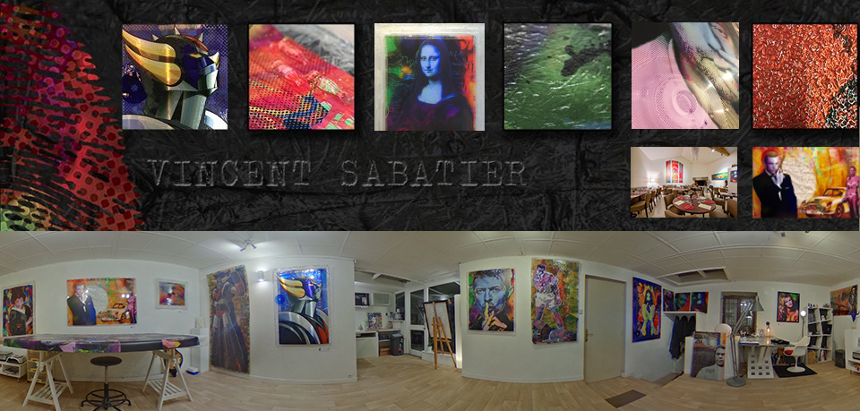 EXPOSITION à l'atelier galerie VerSus Vincent Sabatier