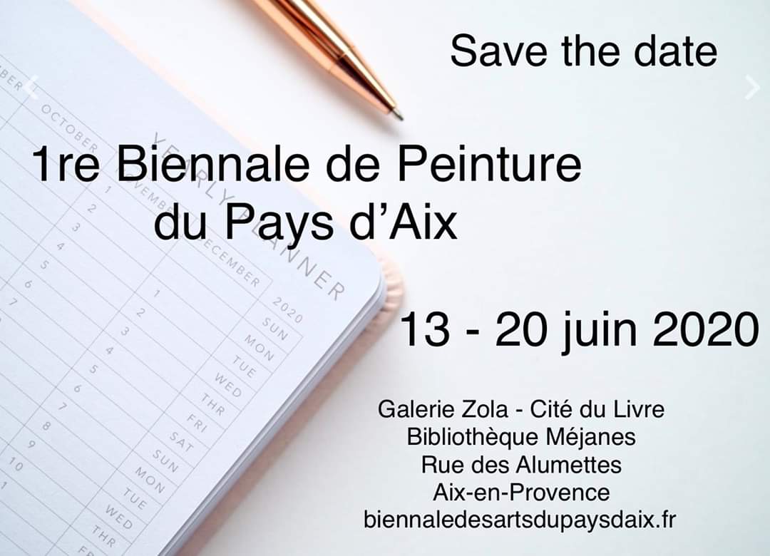 1ère BIENNALE DE PEINTURE du Pays d’Aix