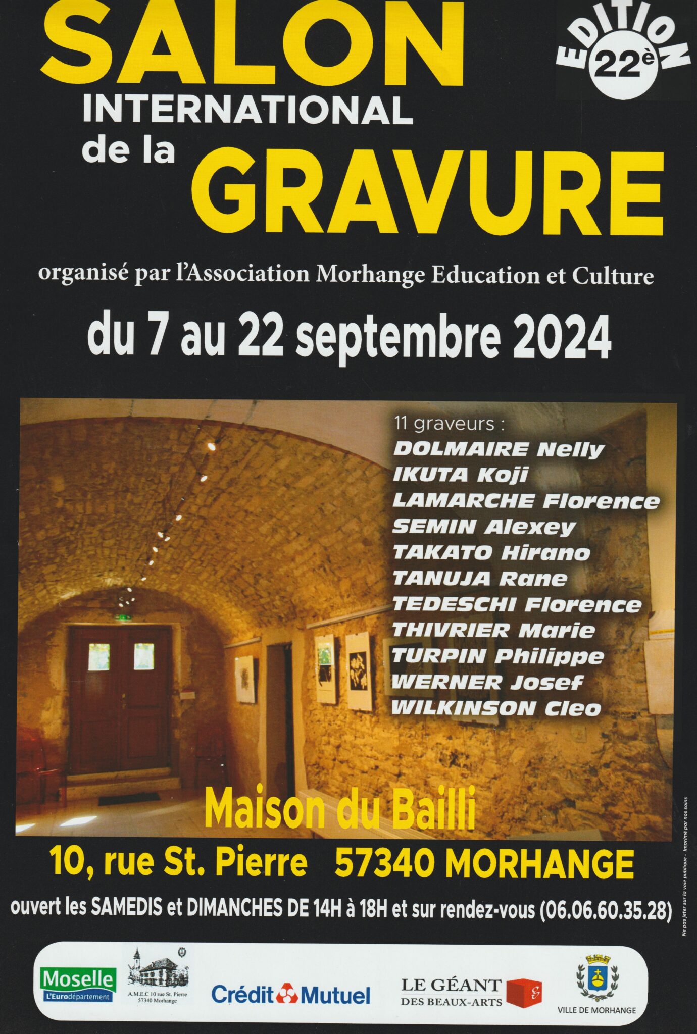 22e Salon Internantional de Gravure