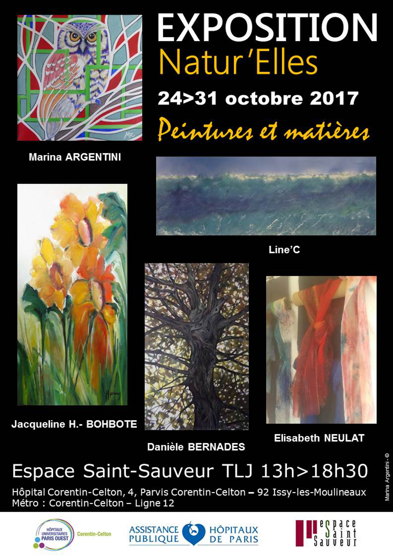 Exposition de peinture "Natur'Elles"