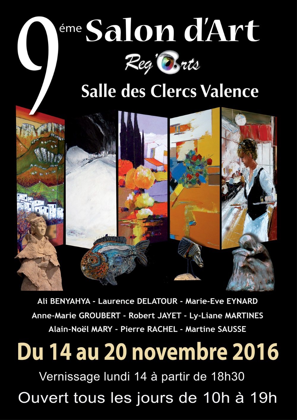 9 ème salon d'art  "Reg'Arts"