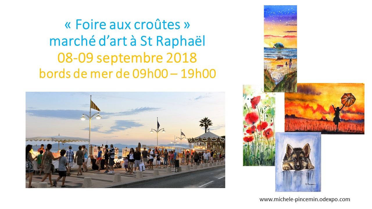 Foire aux Croutes de Saint Raphale