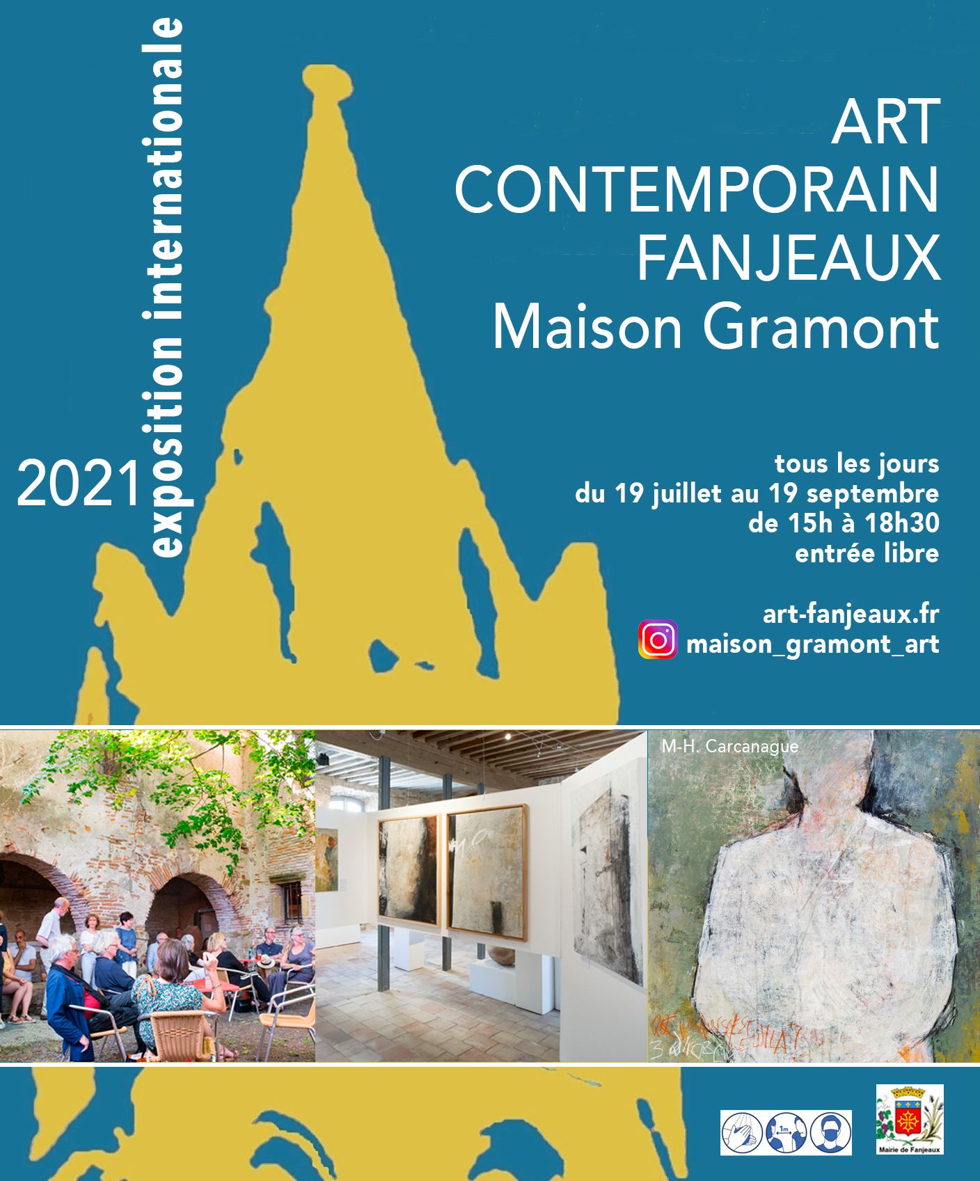 Art contemporain à Fanjeaux