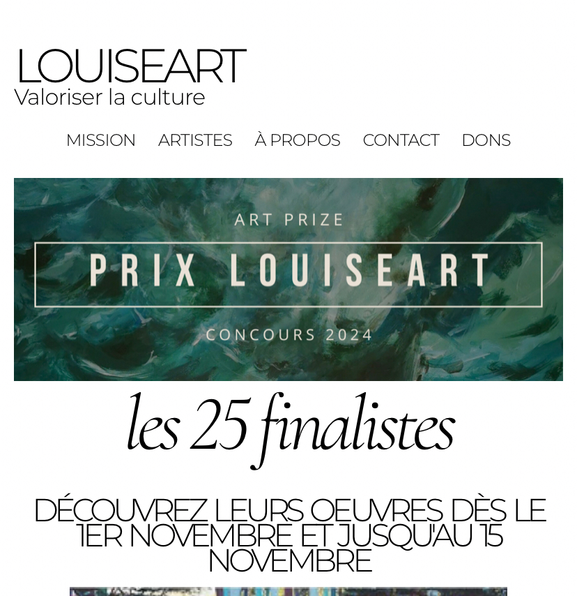 Prix Louisart