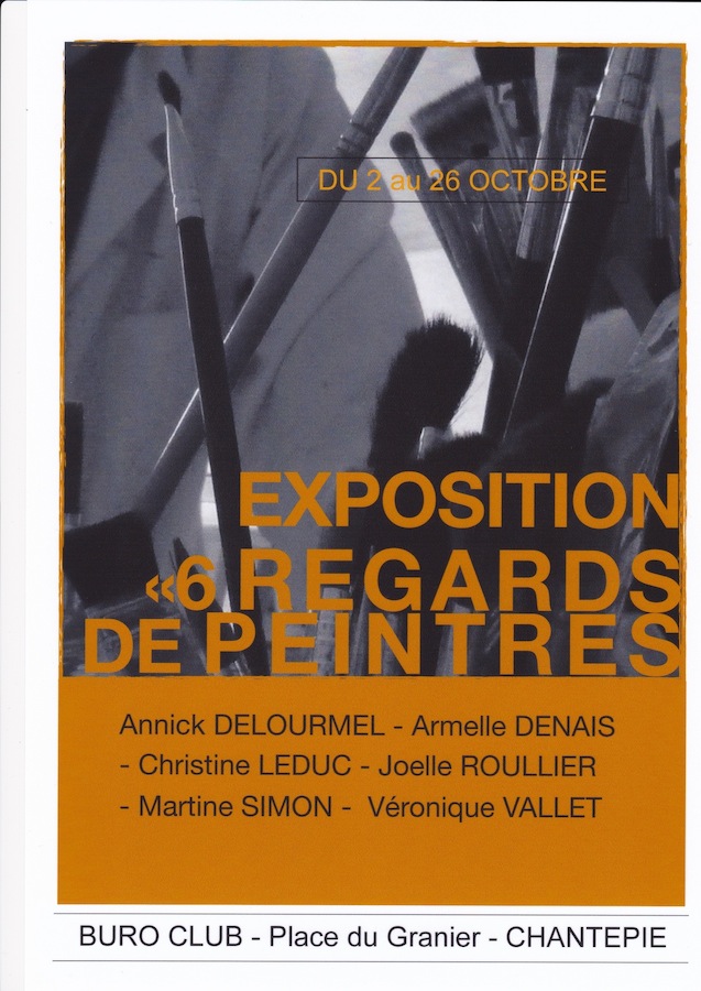 Exposition Collective "6 Regards de Peintres"