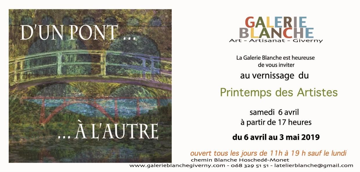 le printemps des artistes - Galerie Blanche