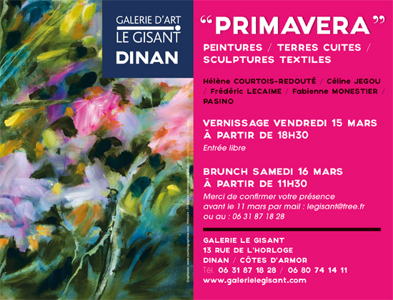 PRIMAVERA - exposition artistique