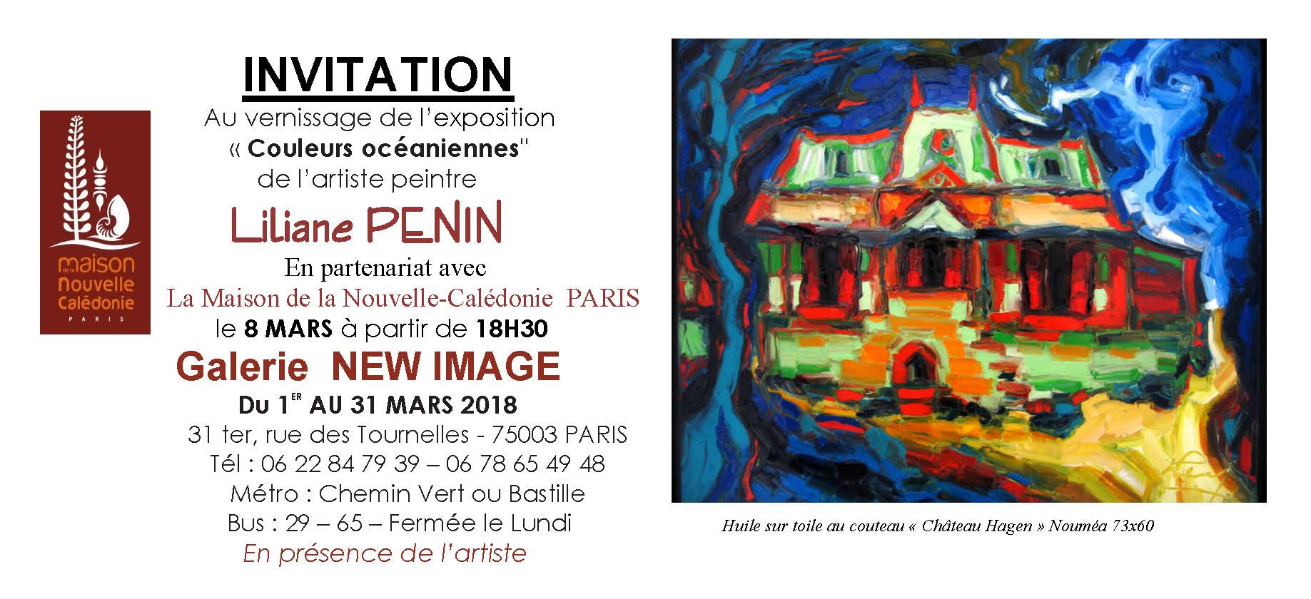 Exposition "Couleurs Océaniennes" Liliane PENIN