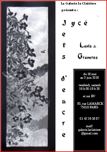 Exposition " Jets d'encre"