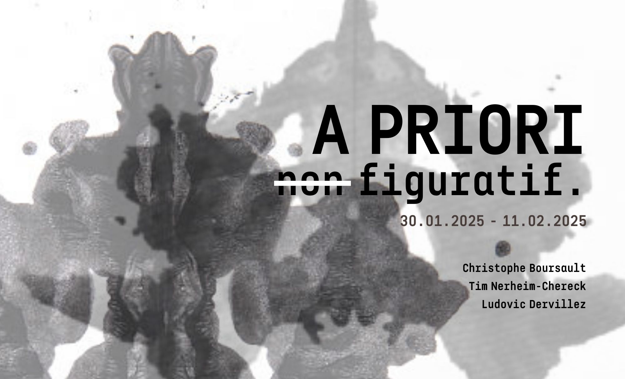 Vernissage : A PRIORI NON-FIGURATIF