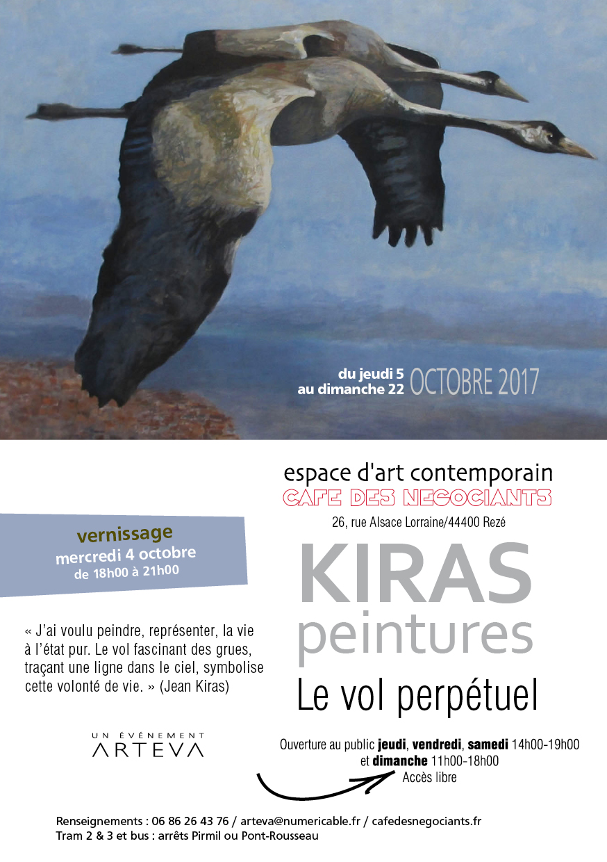 "Le vol perpétuel", peintures de Kiras