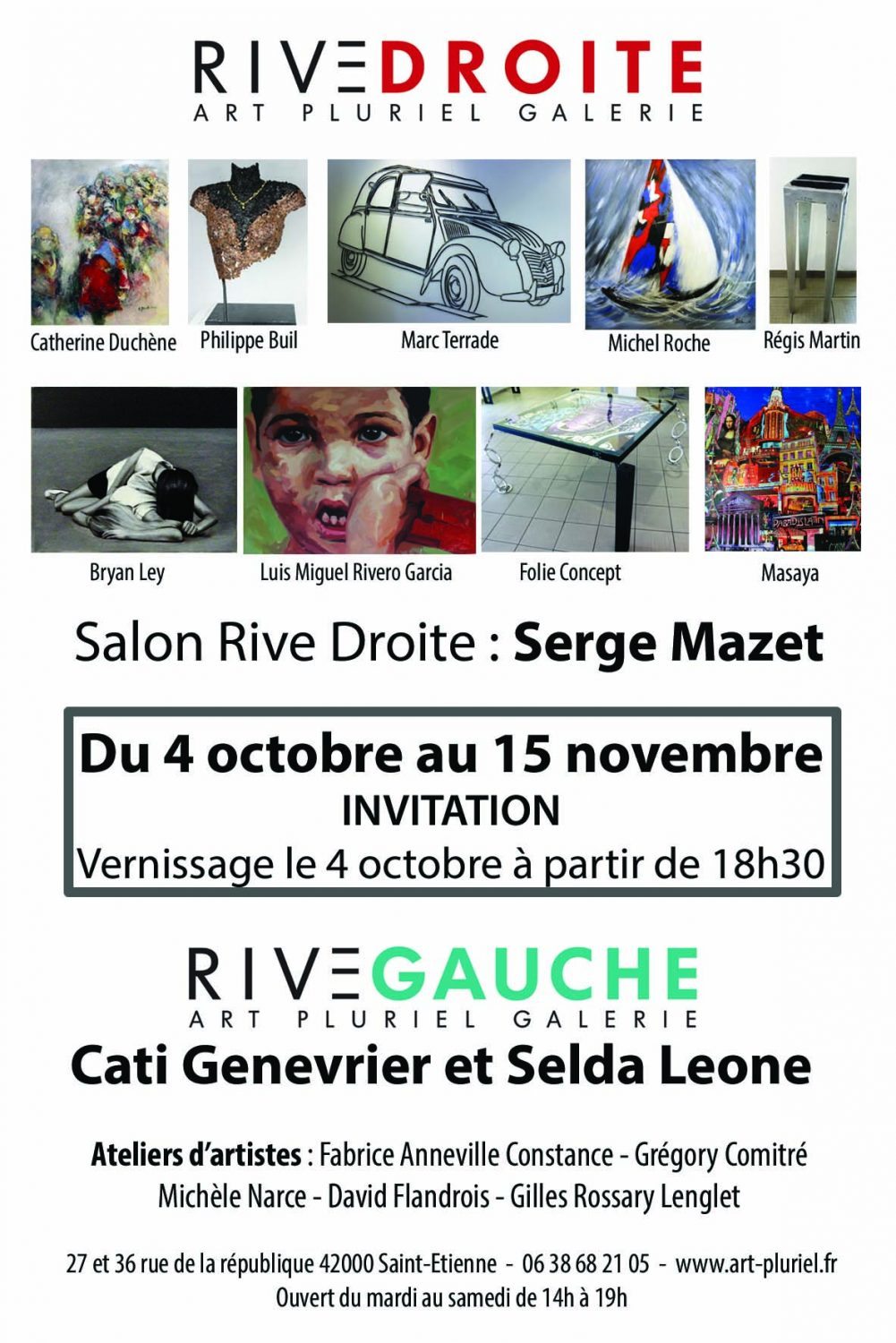 Exposition Cati Genevrier et Selda Leone