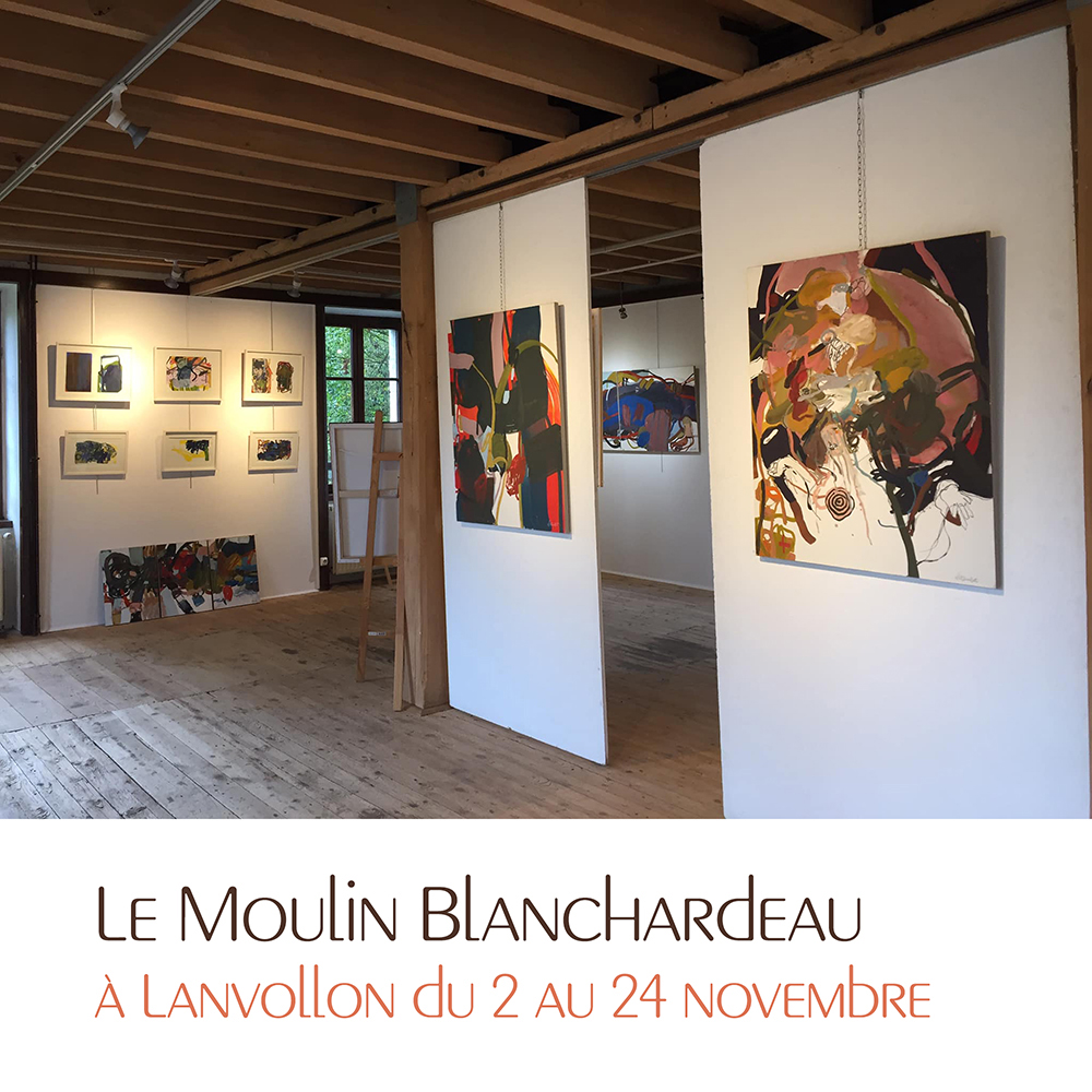 Galerie Le Moulin Blanchardeau – Lanvollon 3 artistes