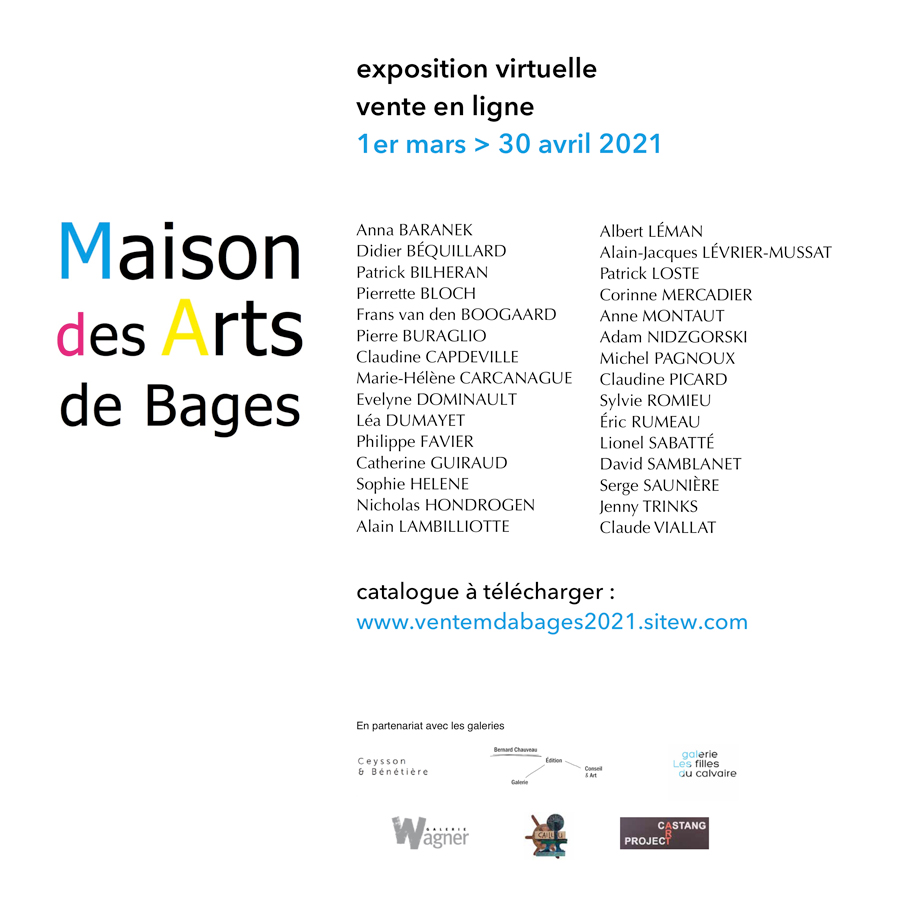 Exposition virtuelle Maison des Arts Bages