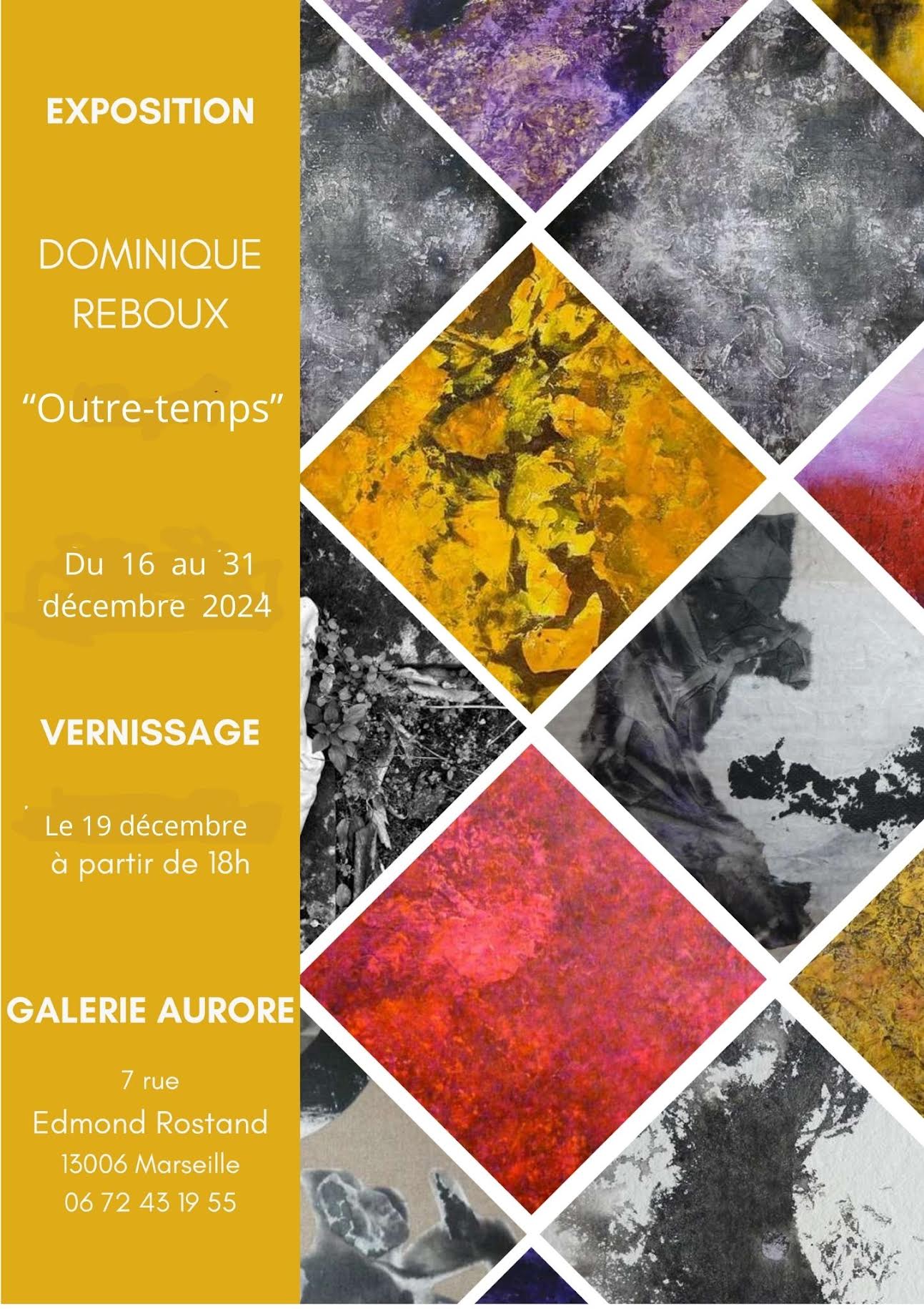 Exposition  personnelle Galerie AURORE