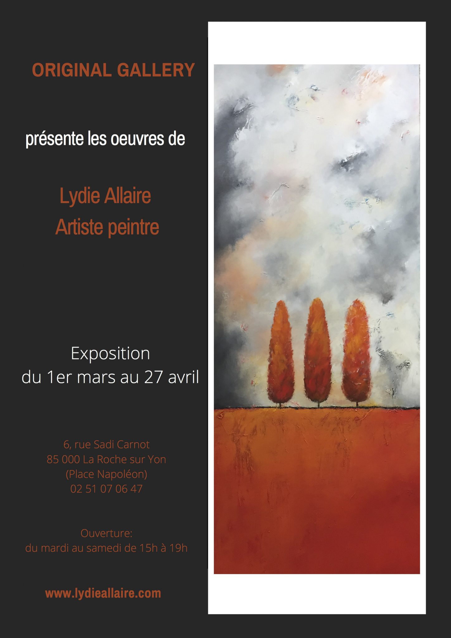 Exposition personnelle de Lydie Allaire