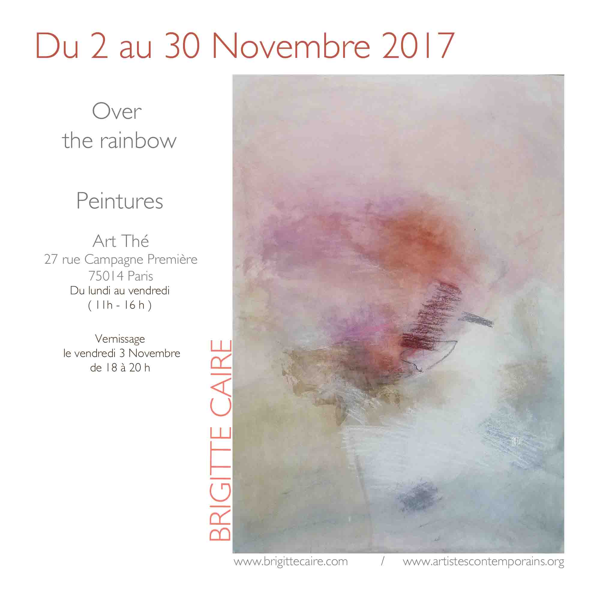 Exposition Personnelle Peinture OVER THE RAINBOW