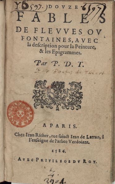 12 fables de fleuves ou fontaines, travaux préparatoires