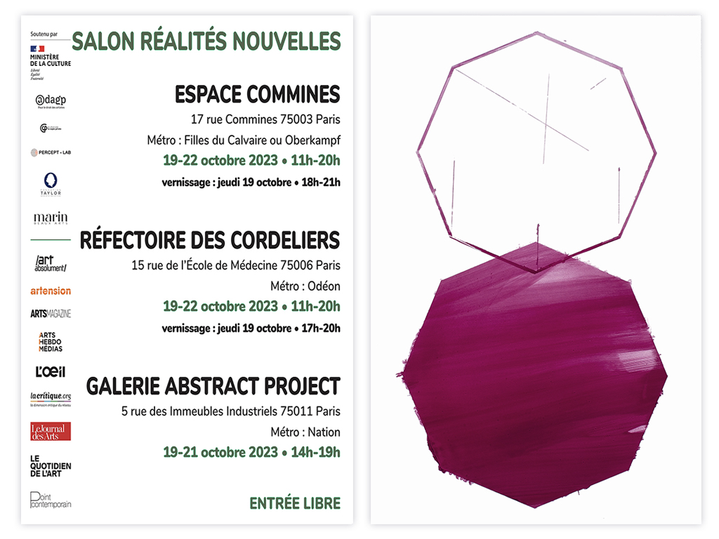 SALON REALITES NOUVELLES 2023