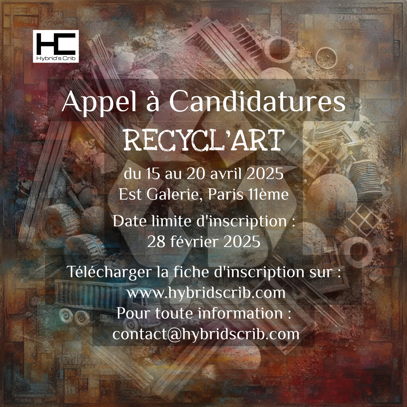 Appel à Candidatures : Recycl'Art