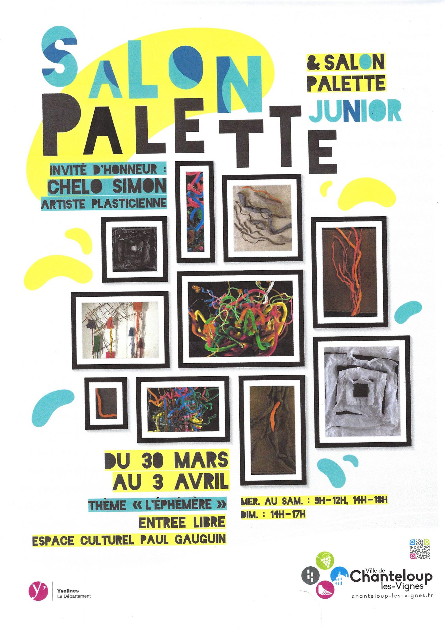 SALON PALETTE A CHANTELOUP LES VIGNES