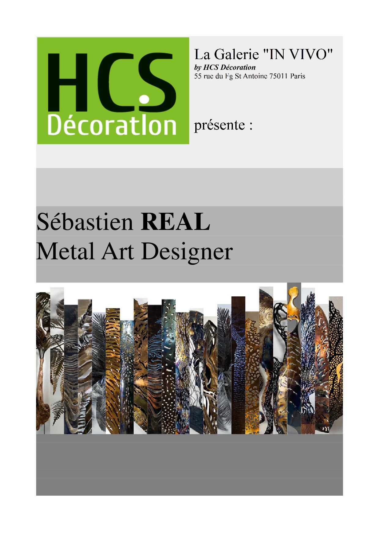 Sébastien REAL, métal art designer