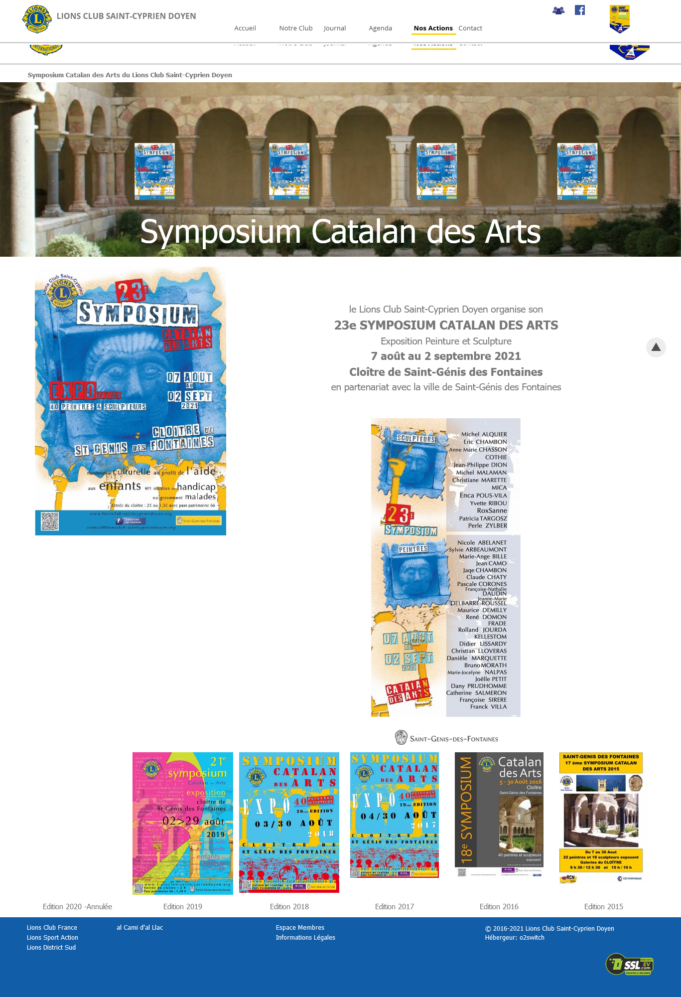 23ème symposium catalan des arts