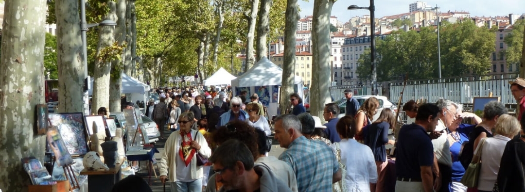 Marché de la création Lyon