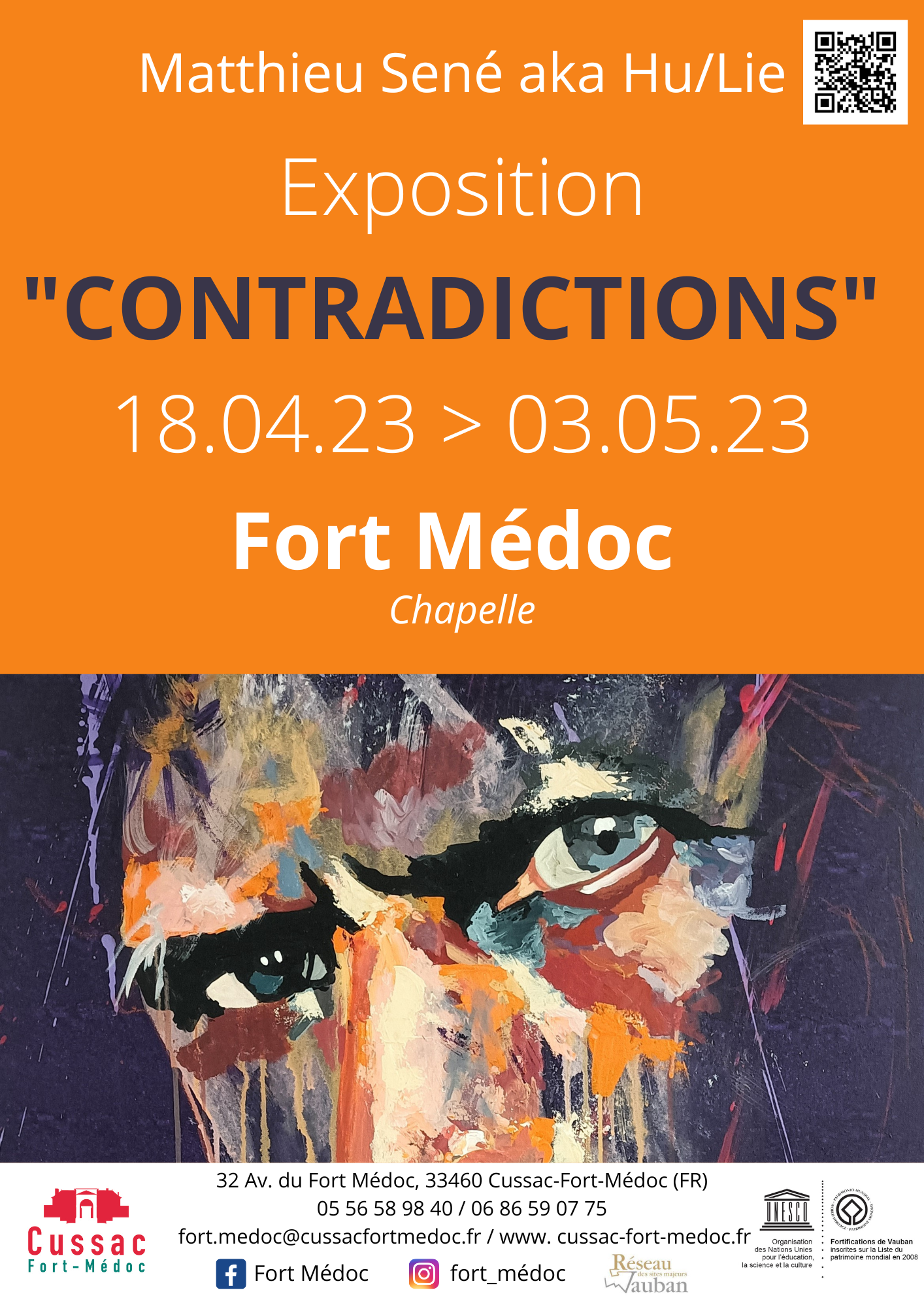 Exposition "Contradictions" à Fort Medoc (Gironde)