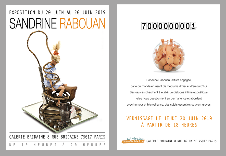 EXPOSITION DE SANDRINE RABOUAN