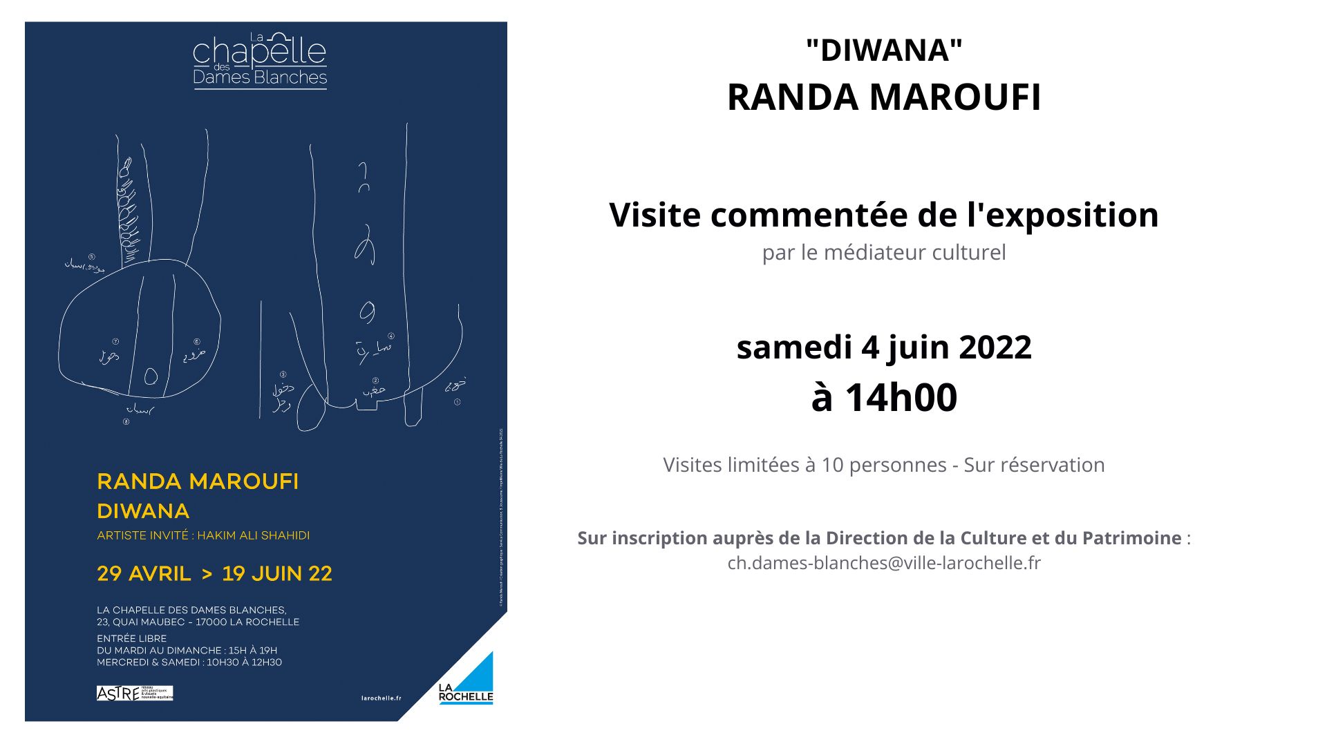 Visite commentée de l'exposition de Randa Maroufi