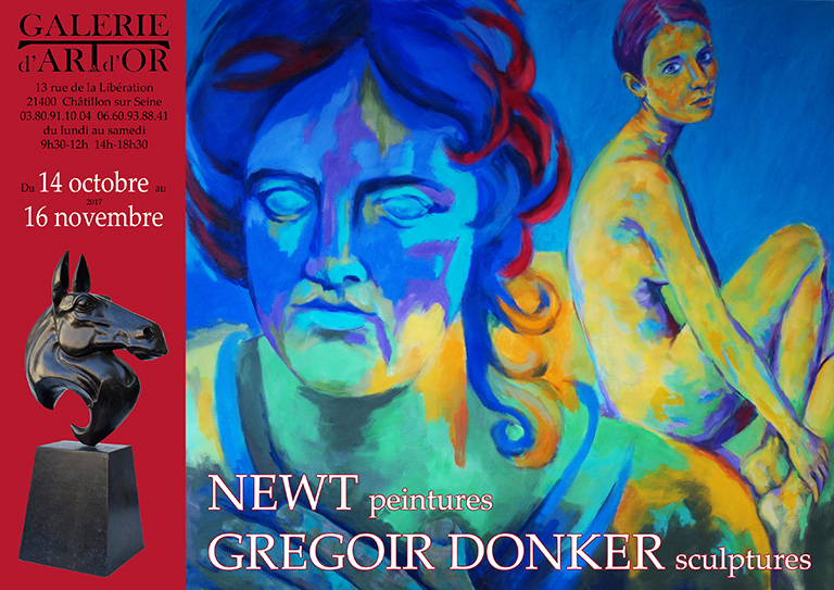 Newt (Artiste Peintre) et Gregoir Donker (Artiste Sculpteur)