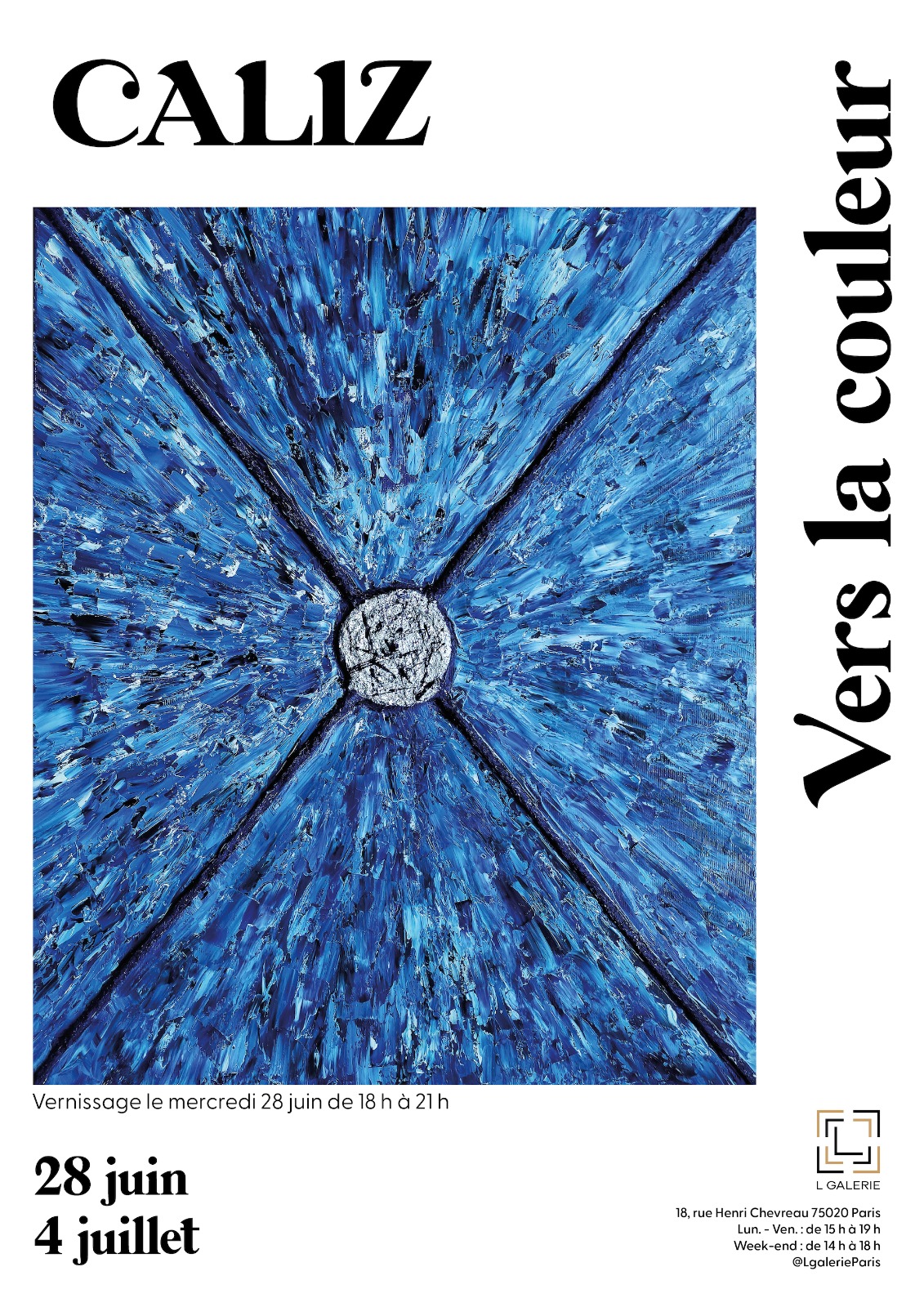 EXPOSITION "VERS LA COULEUR"