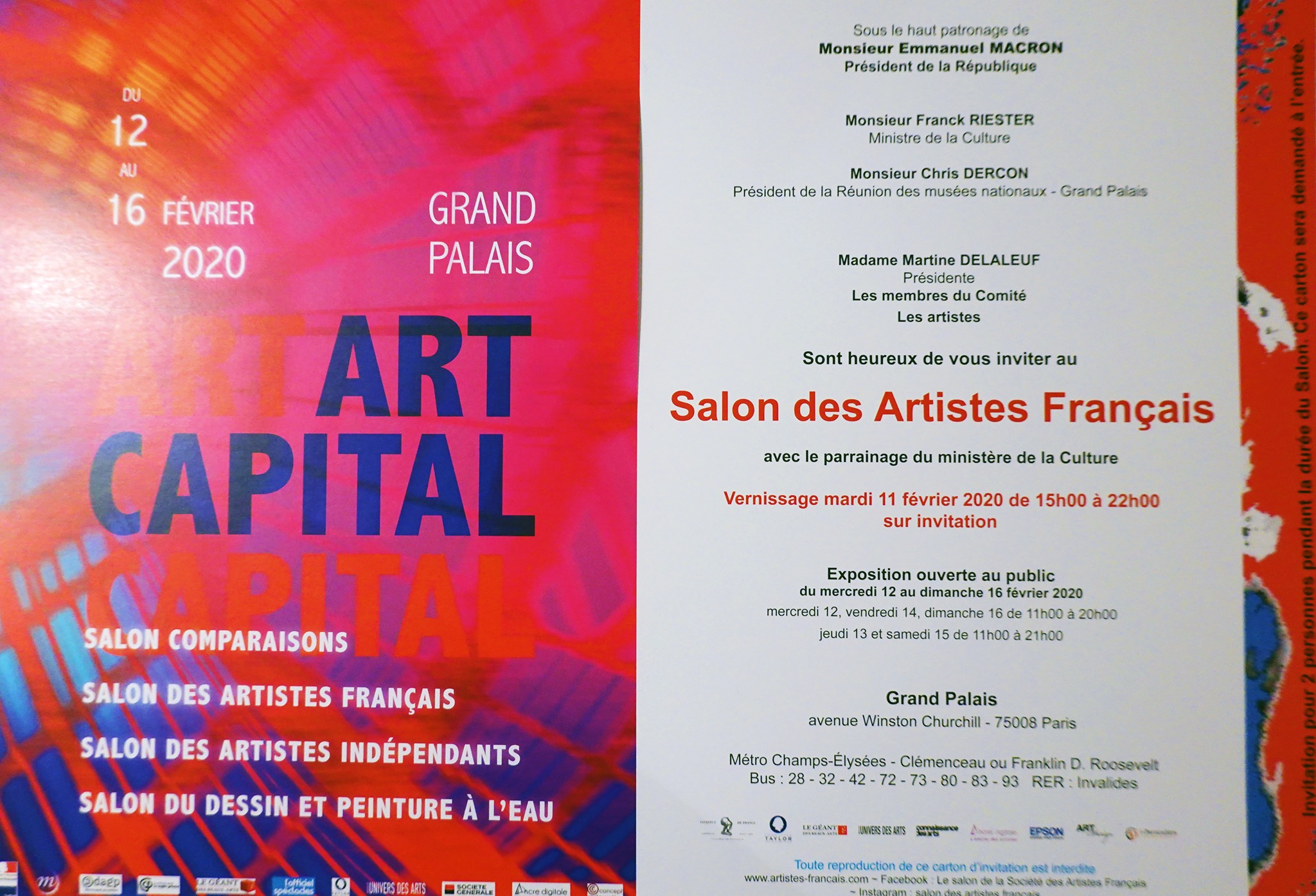 Salon des Artistes Français - Art Capital 2020