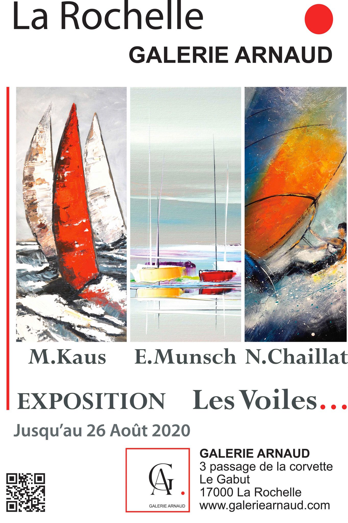 Exposition de peinture "Les Voiles"