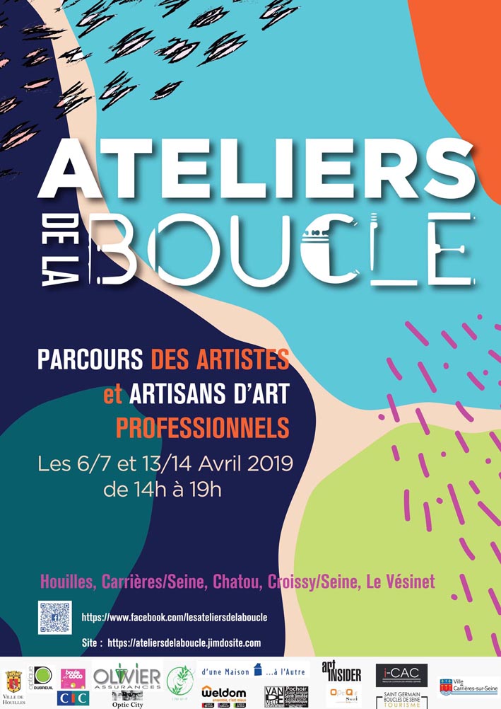 Parcours d'art professionnel des Ateliers de la Boucle