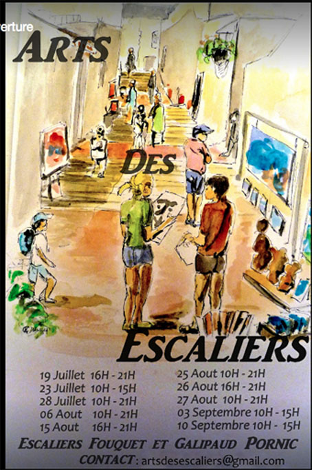 APPEL à ARTISTES: Arts des Escaliers.