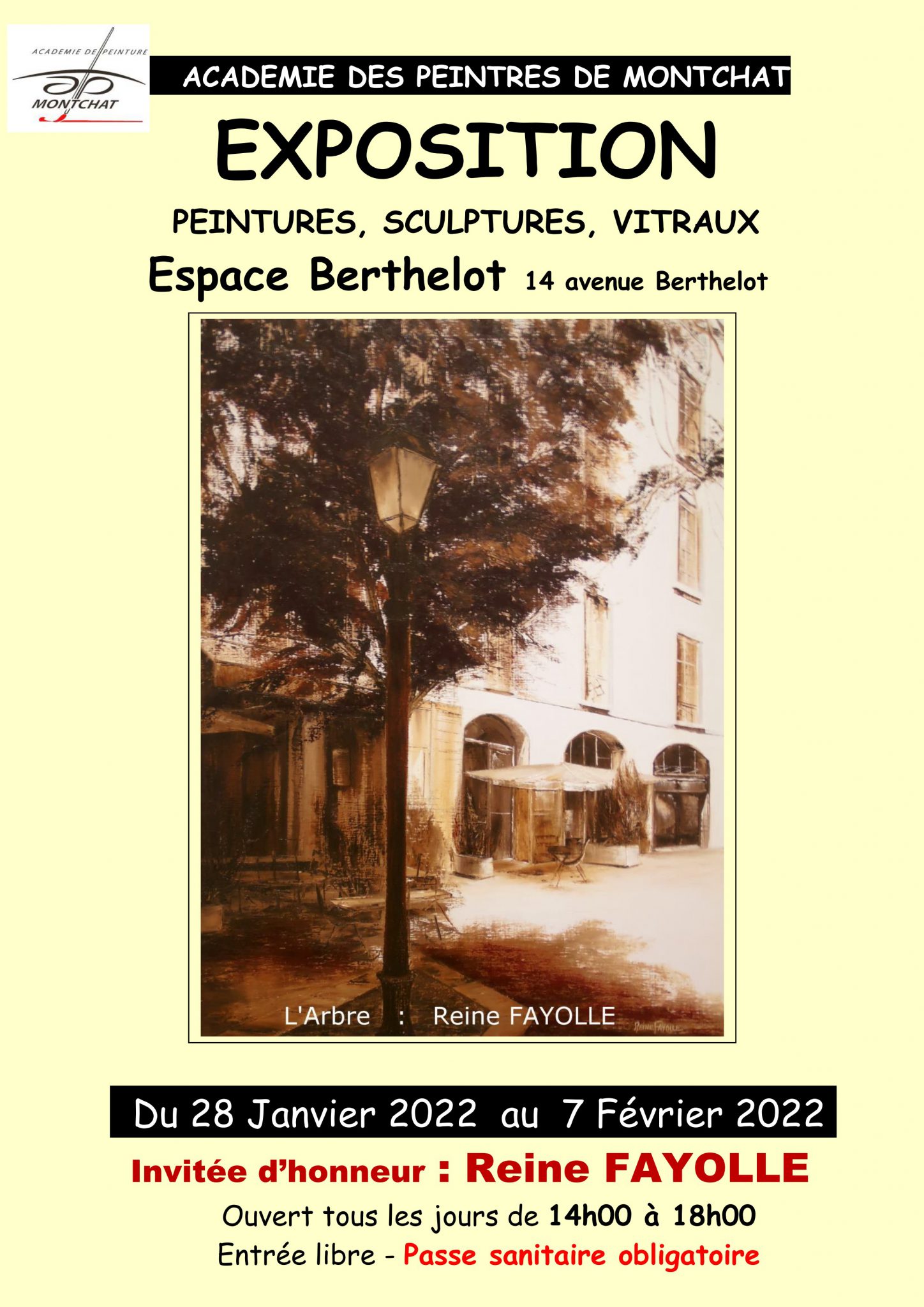 Exposition Académie des Peintres de Montchat