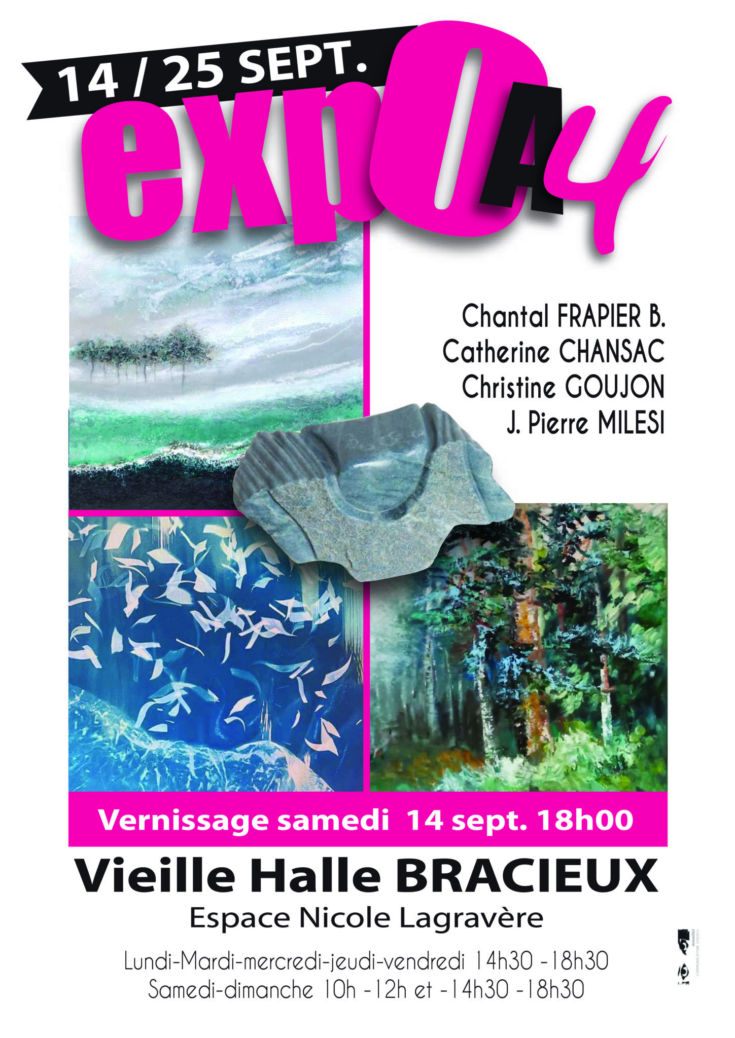 « ExpoA4 », 14-25 septembre, Vieille Halle de Bracieux