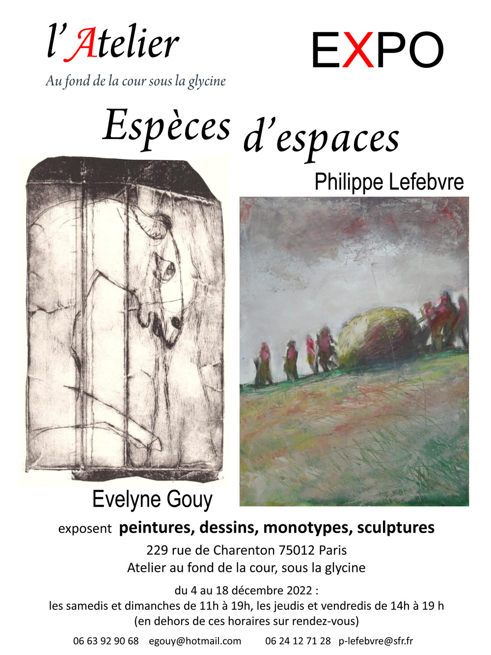 Espèces d'espaces à Paris