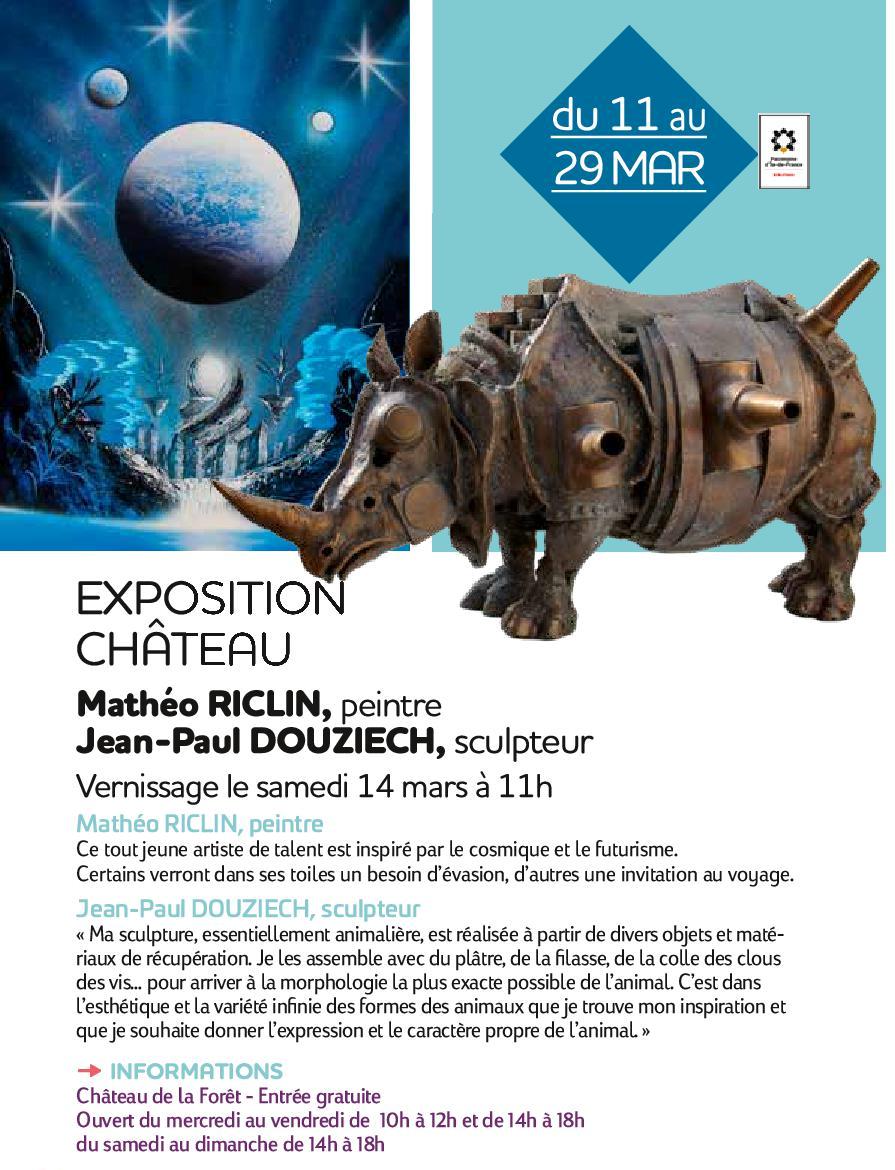 MATHEO RICLIN expose à LIVRY GARGAN